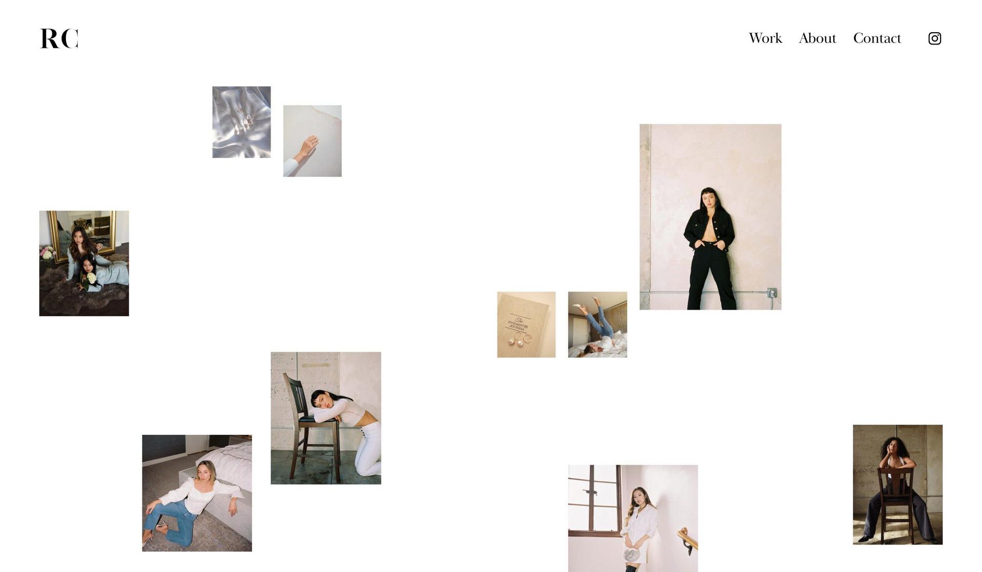 Ryu Creative-black and white websites
