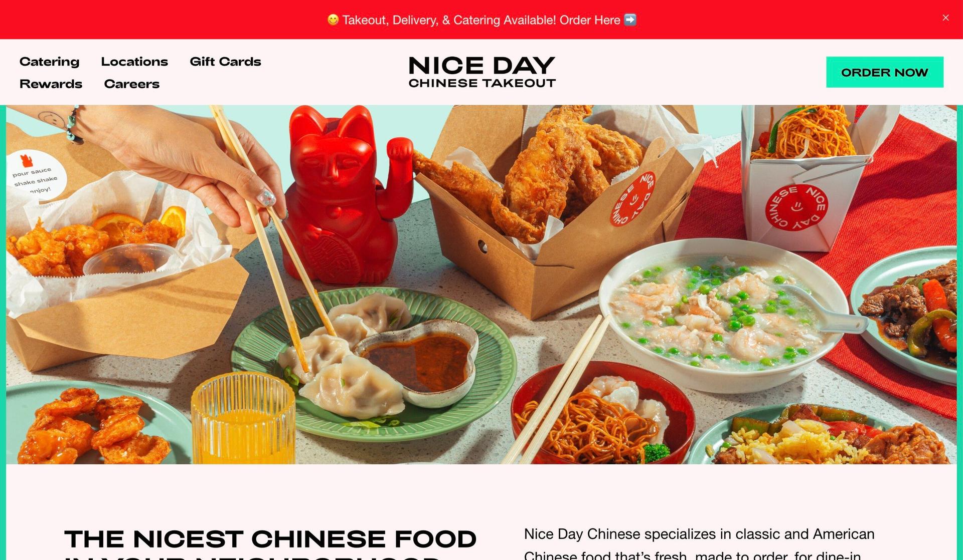 Eat Nice Day-squarespace restaurant websites