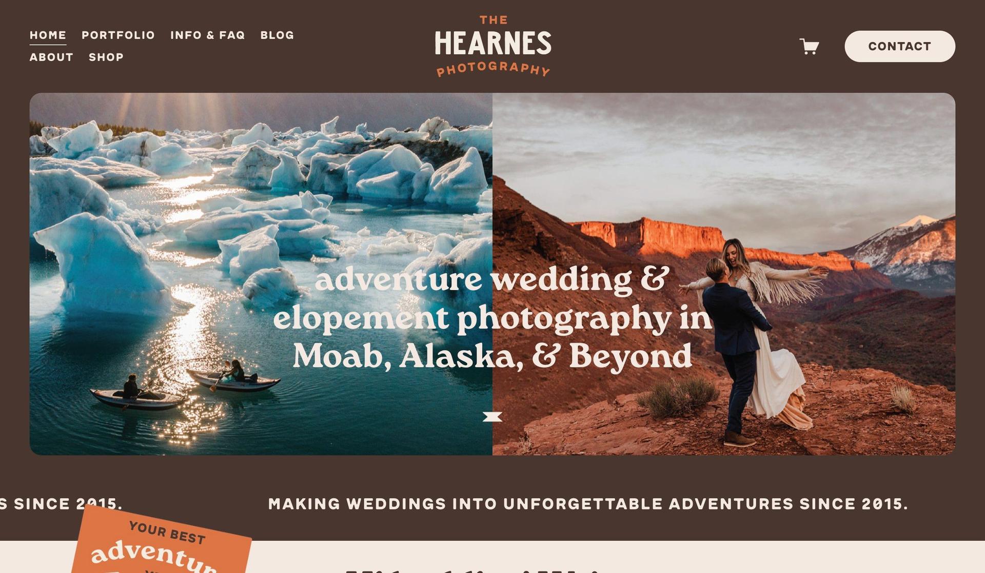 The Hearnes-squarespace websites