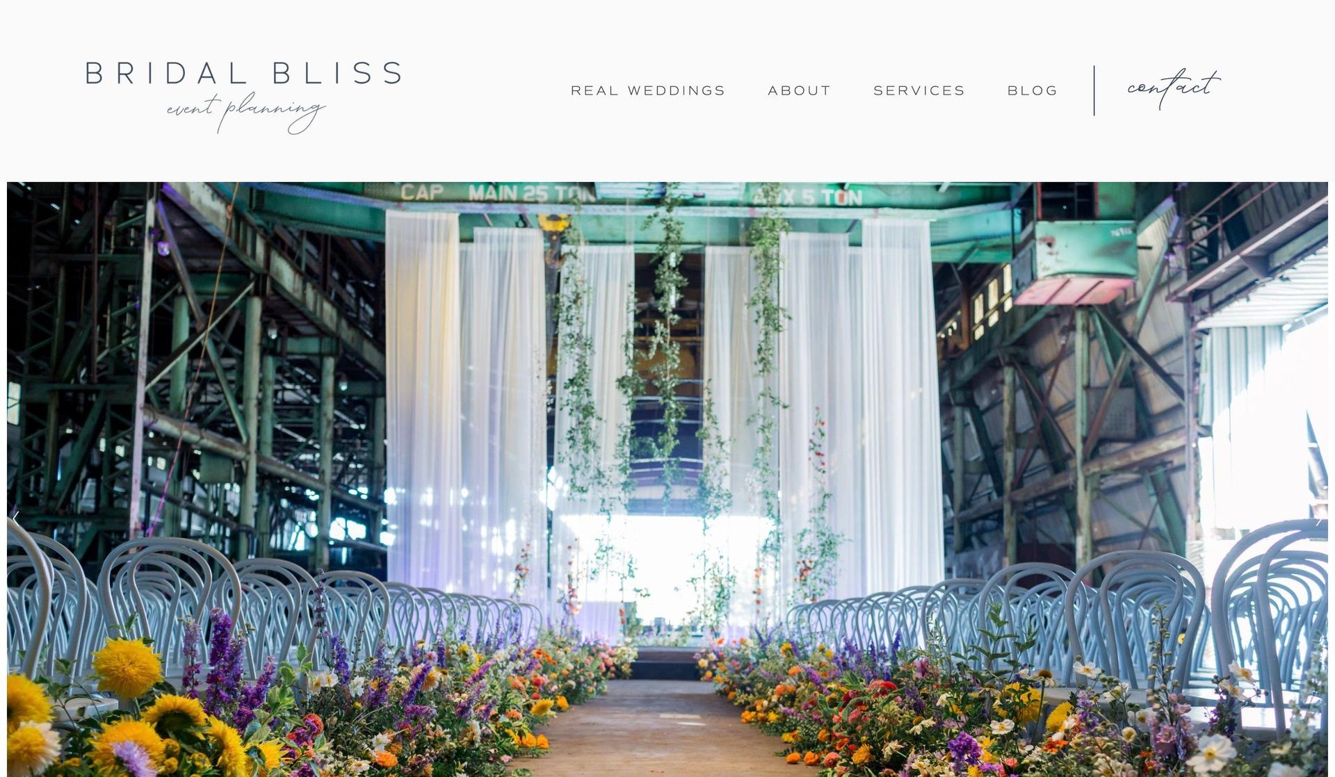 Bridal Bliss-wedding planner websites