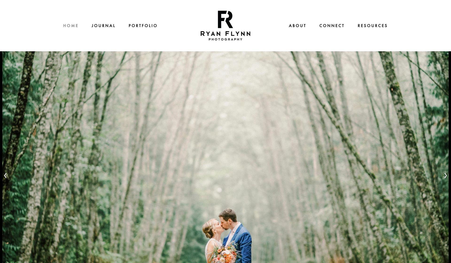Ryan Flynn Photography-wedding website examples