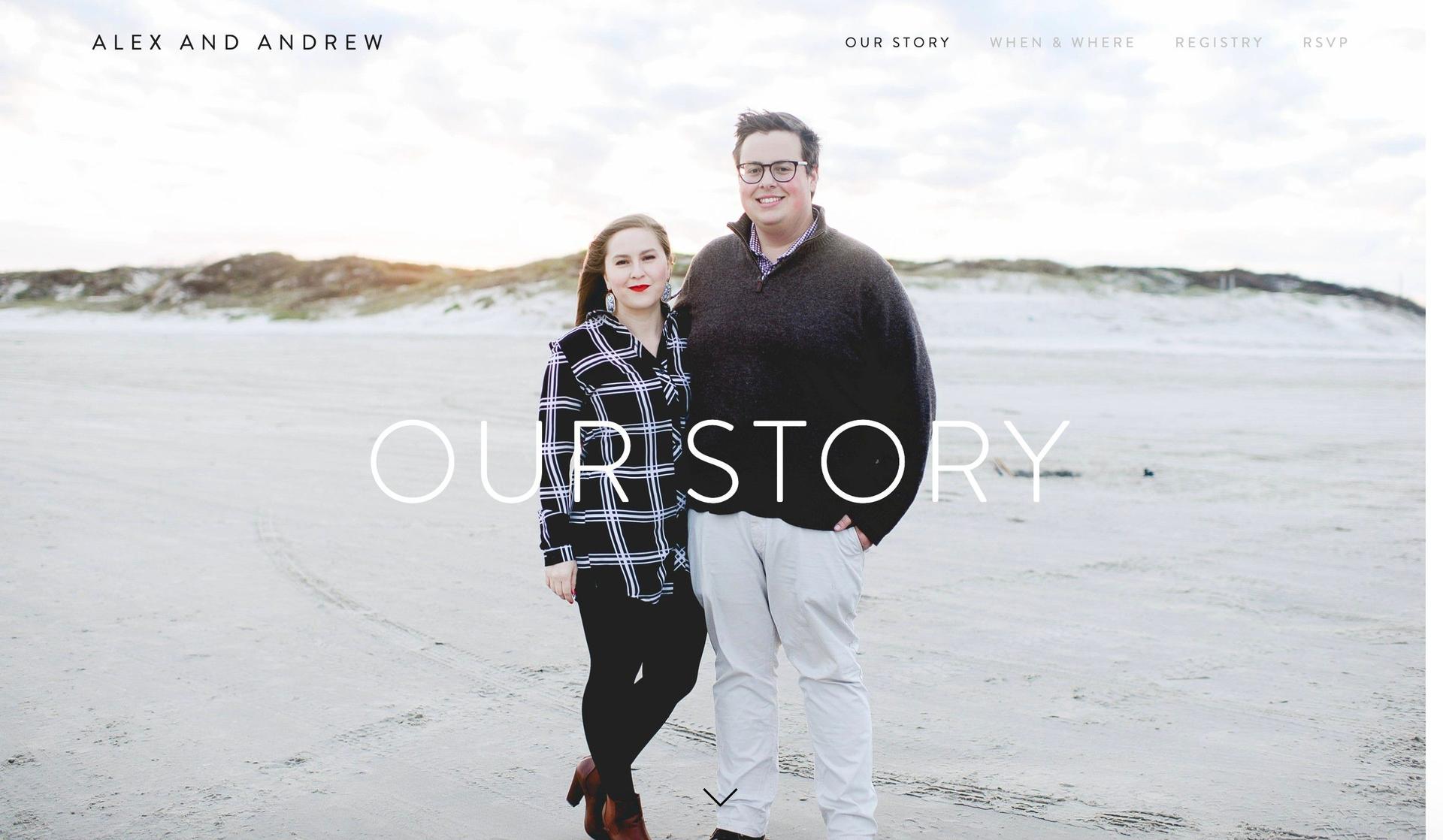 Brown Kidder Wedding-squarespace wedding websites