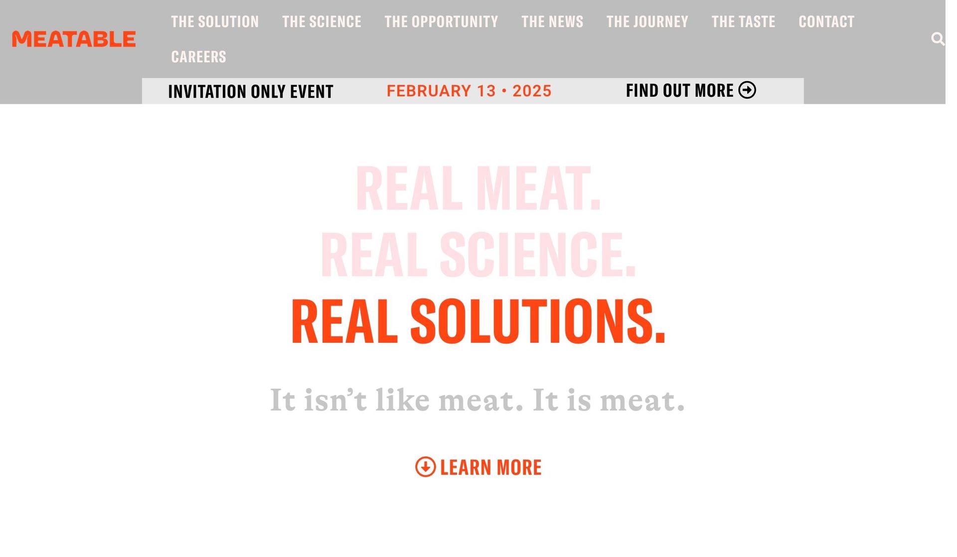 Meatable-startup websites