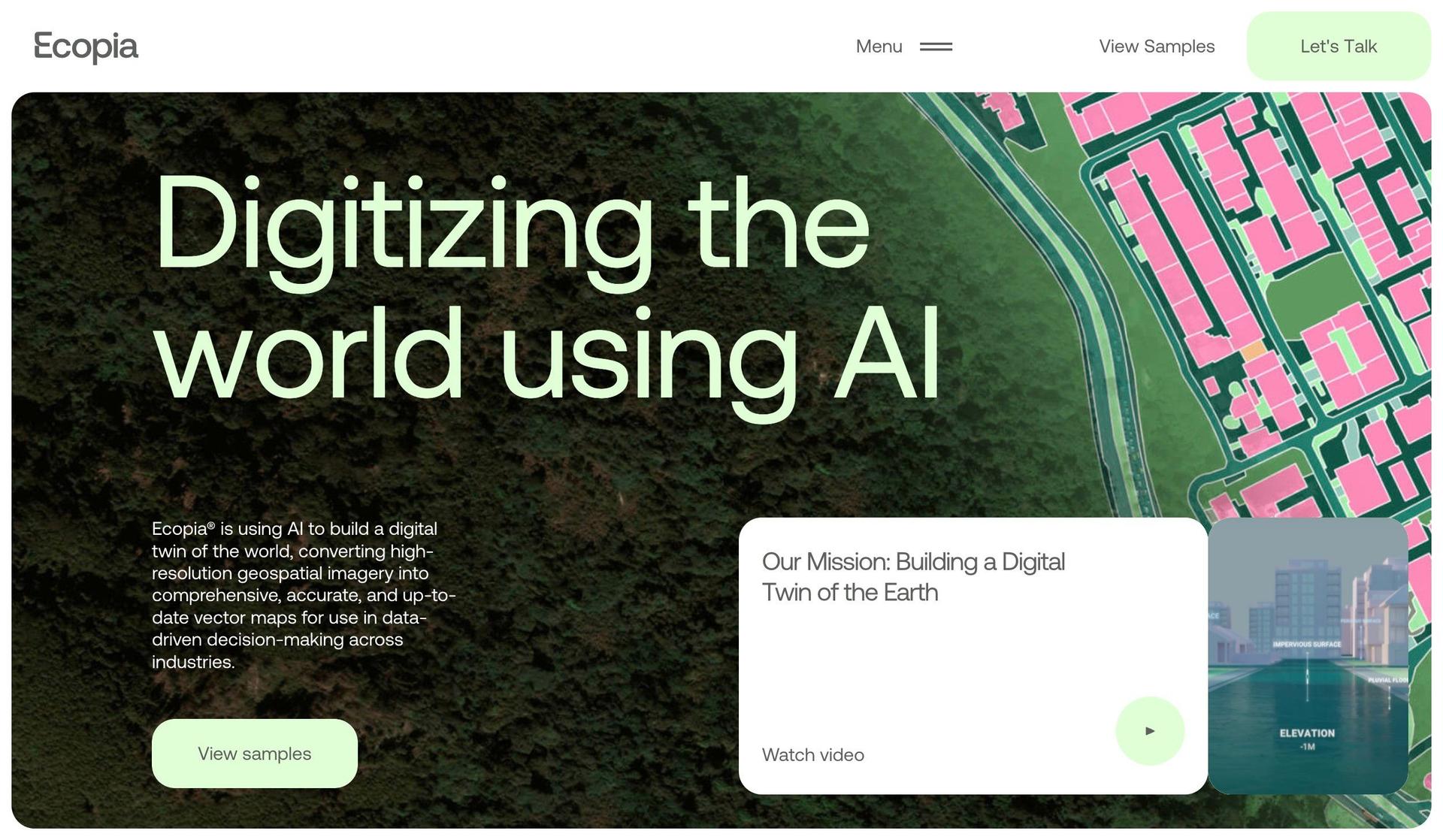 Ecopia Tech-startup websites
