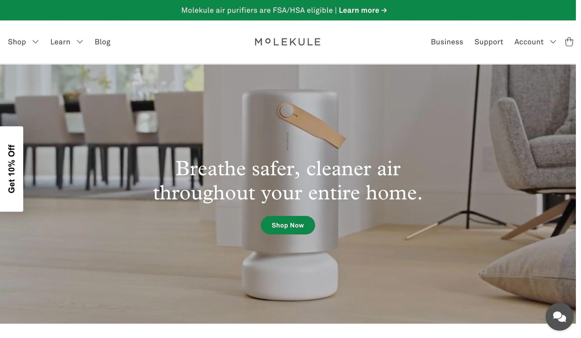 Molekule-startup websites