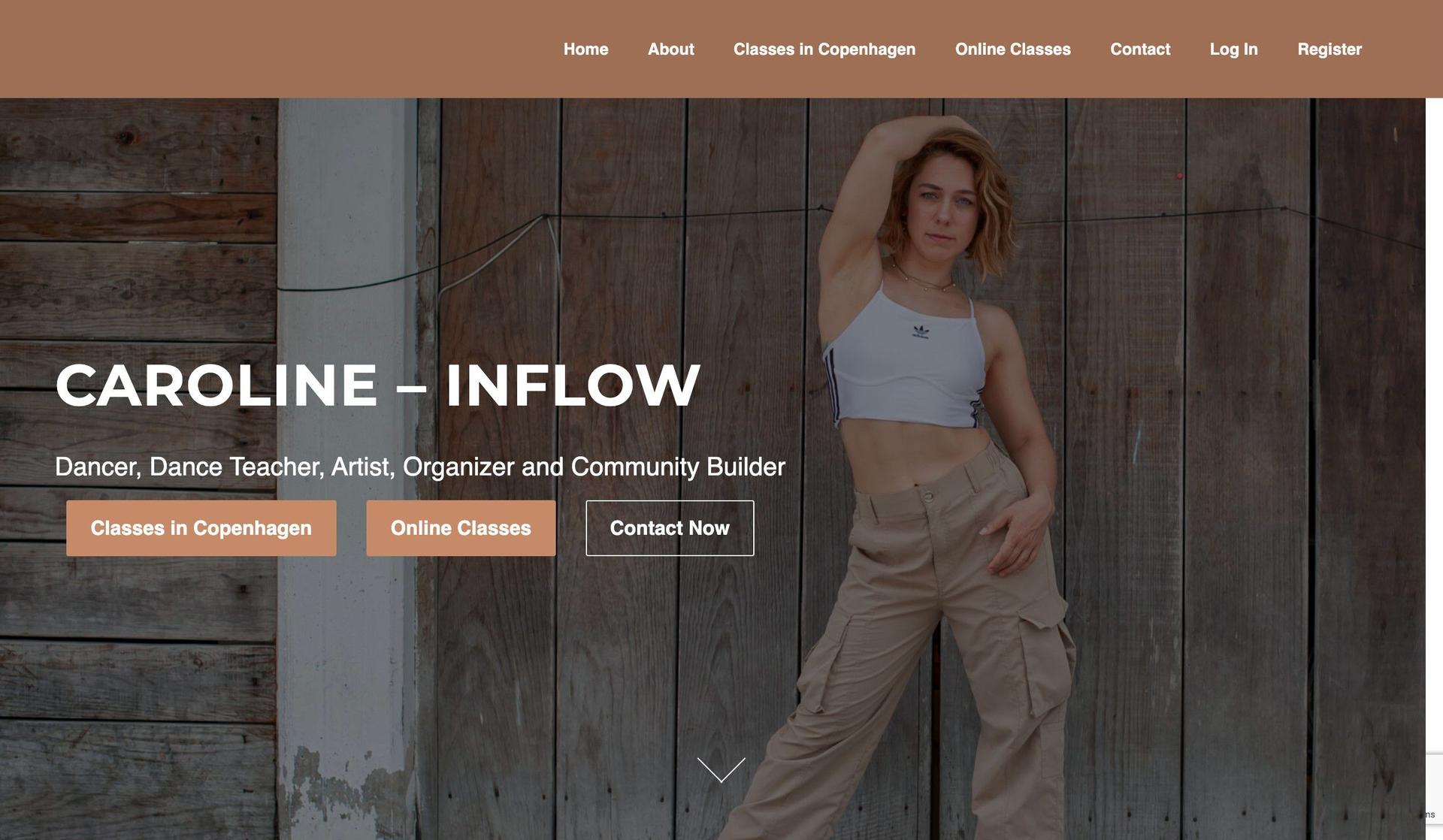 Caroline Haugsted-teacher website examples