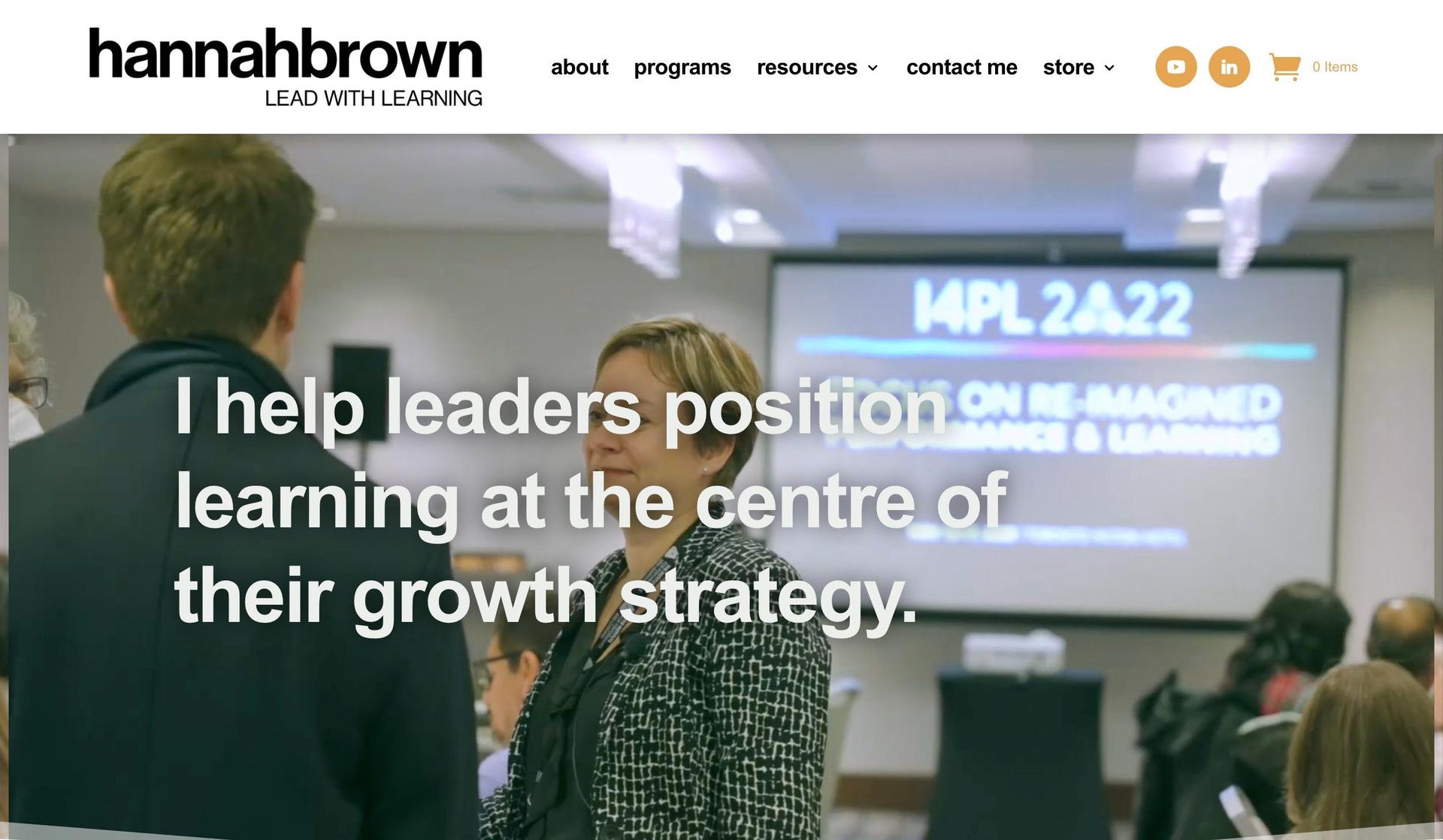 Hannah Brown-teacher website examples