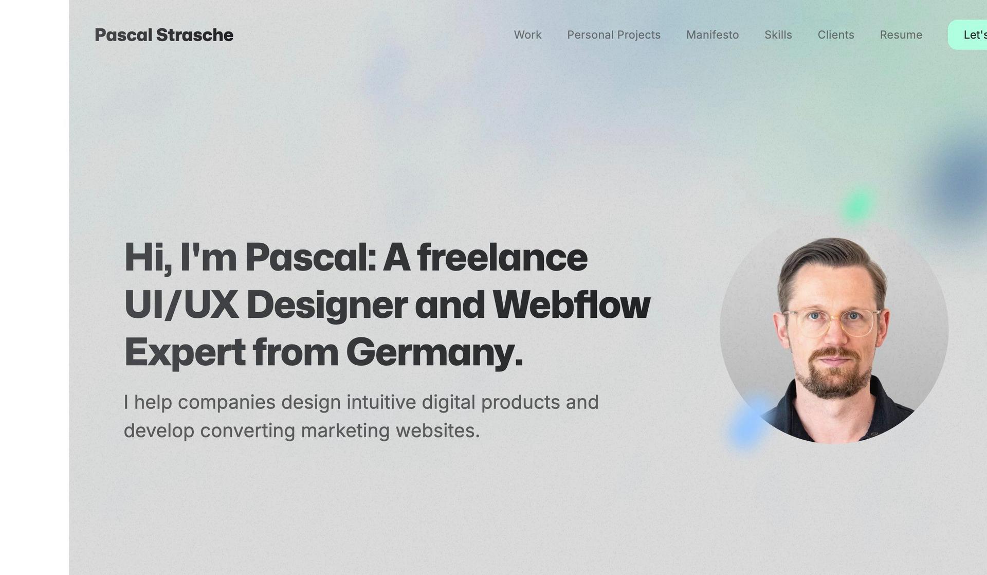Pascal Strasche-ux portfolio examples