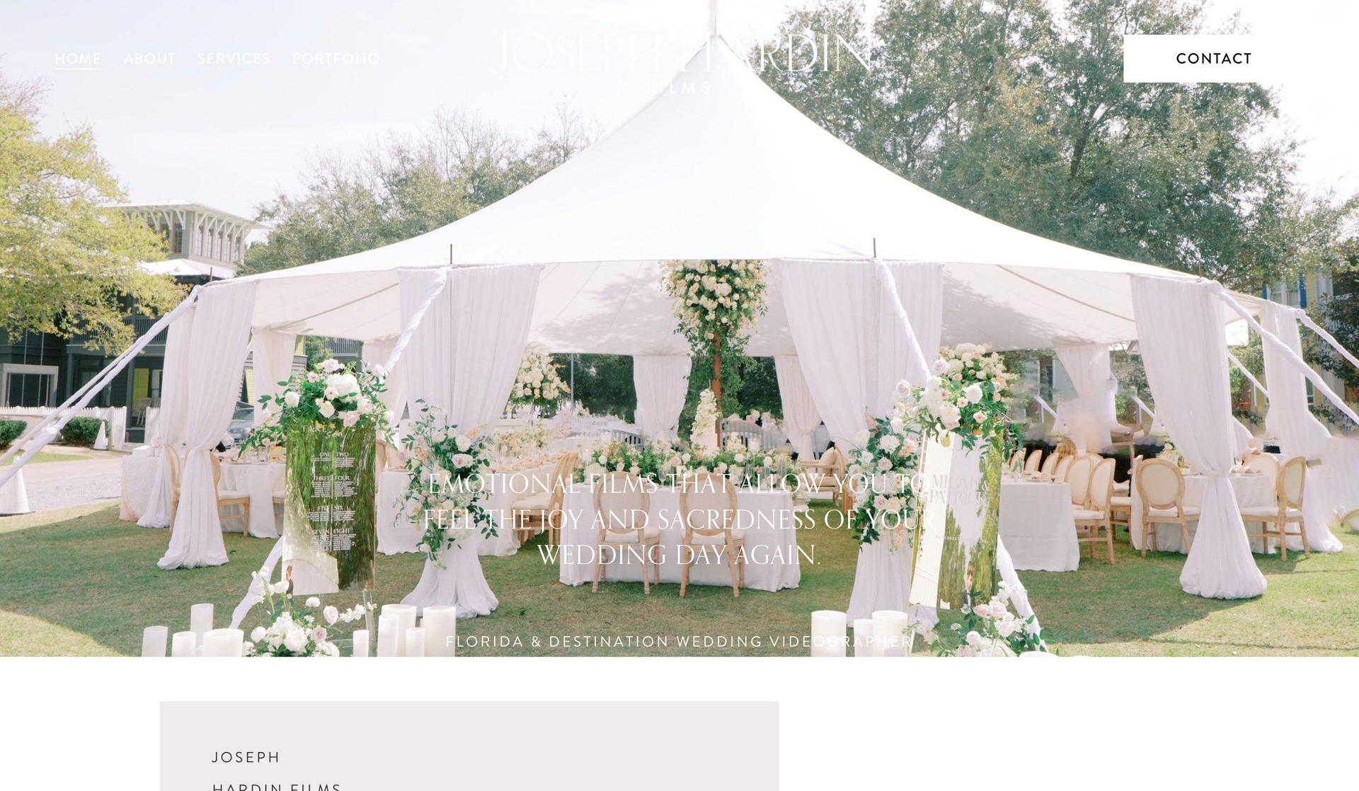 Joseph Hardin-videographer websites