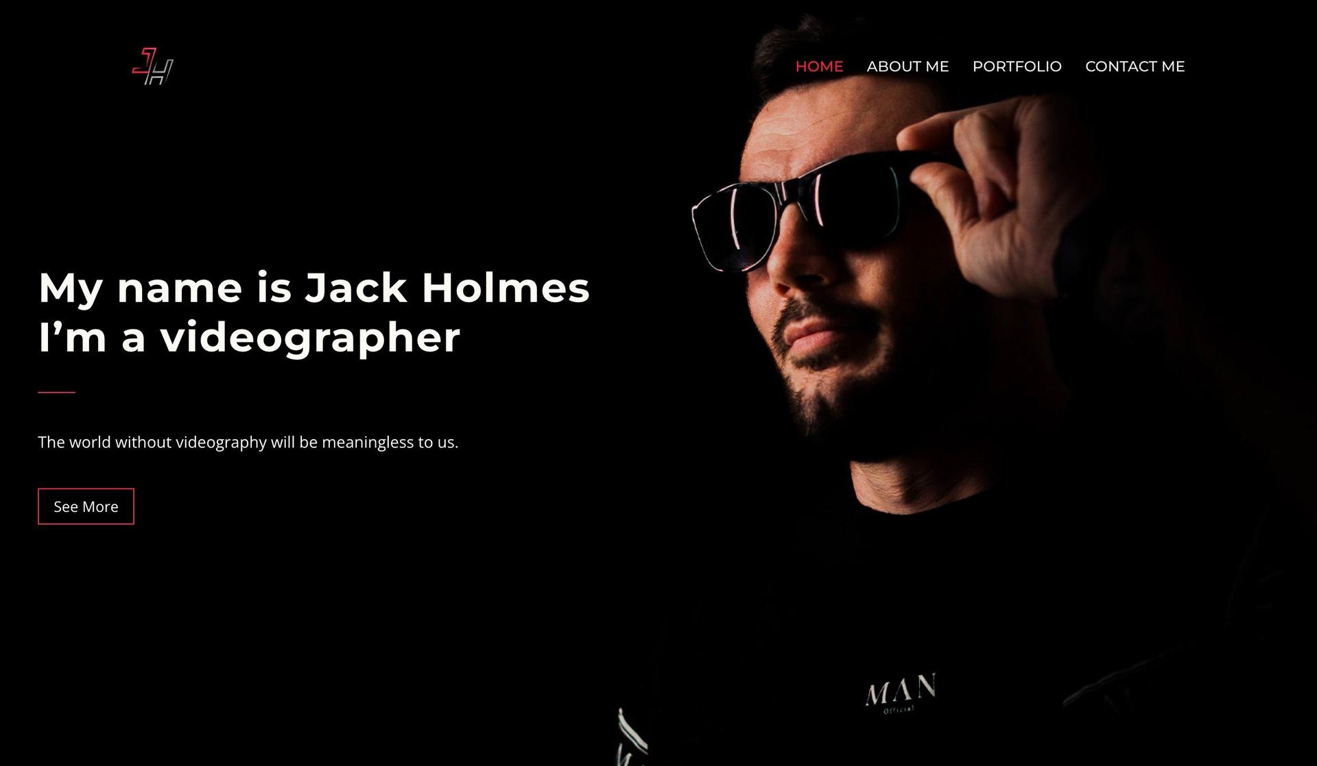 Jack Holmes Film-videographer websites