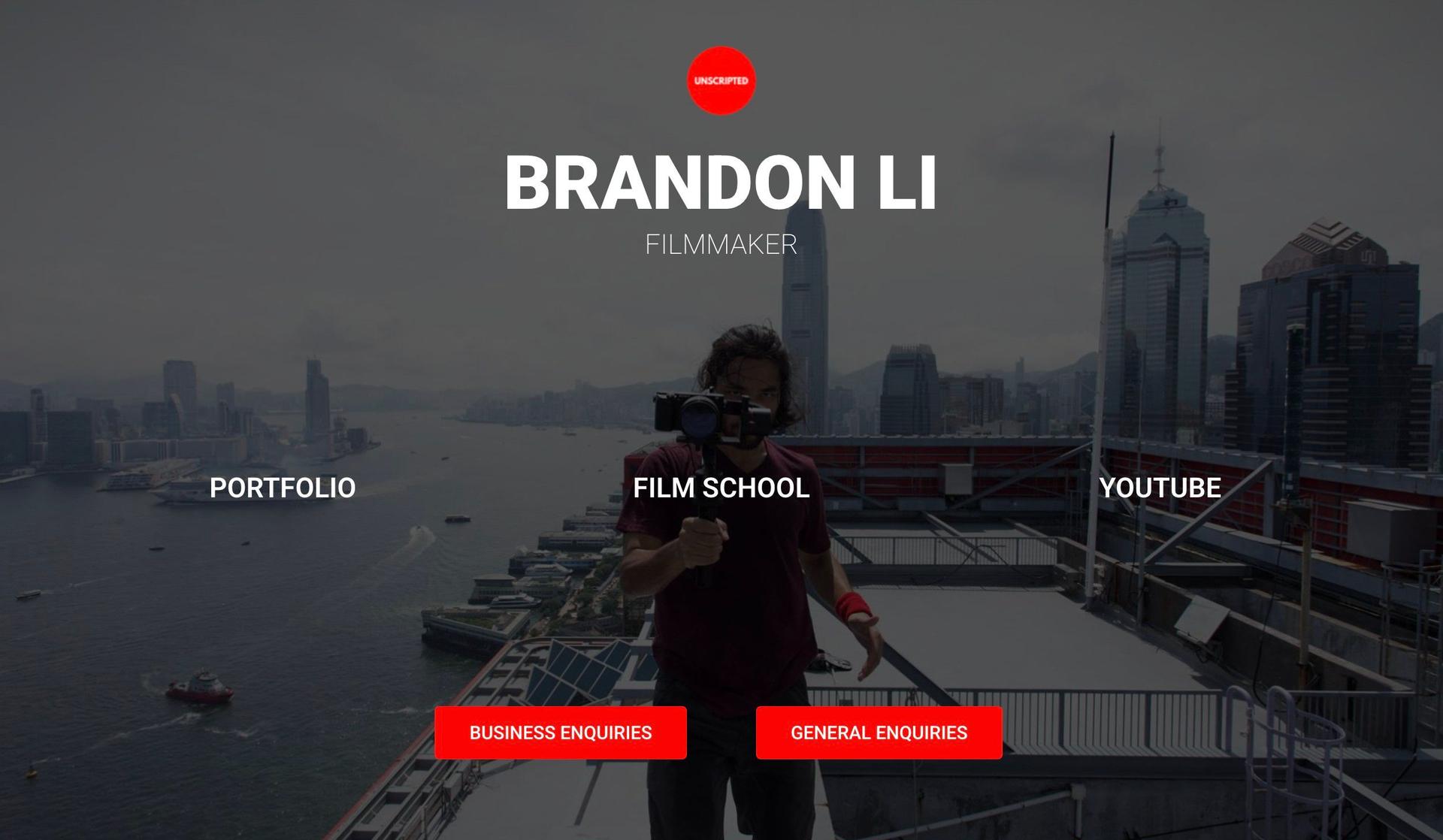 Brandon Li-videographer websites