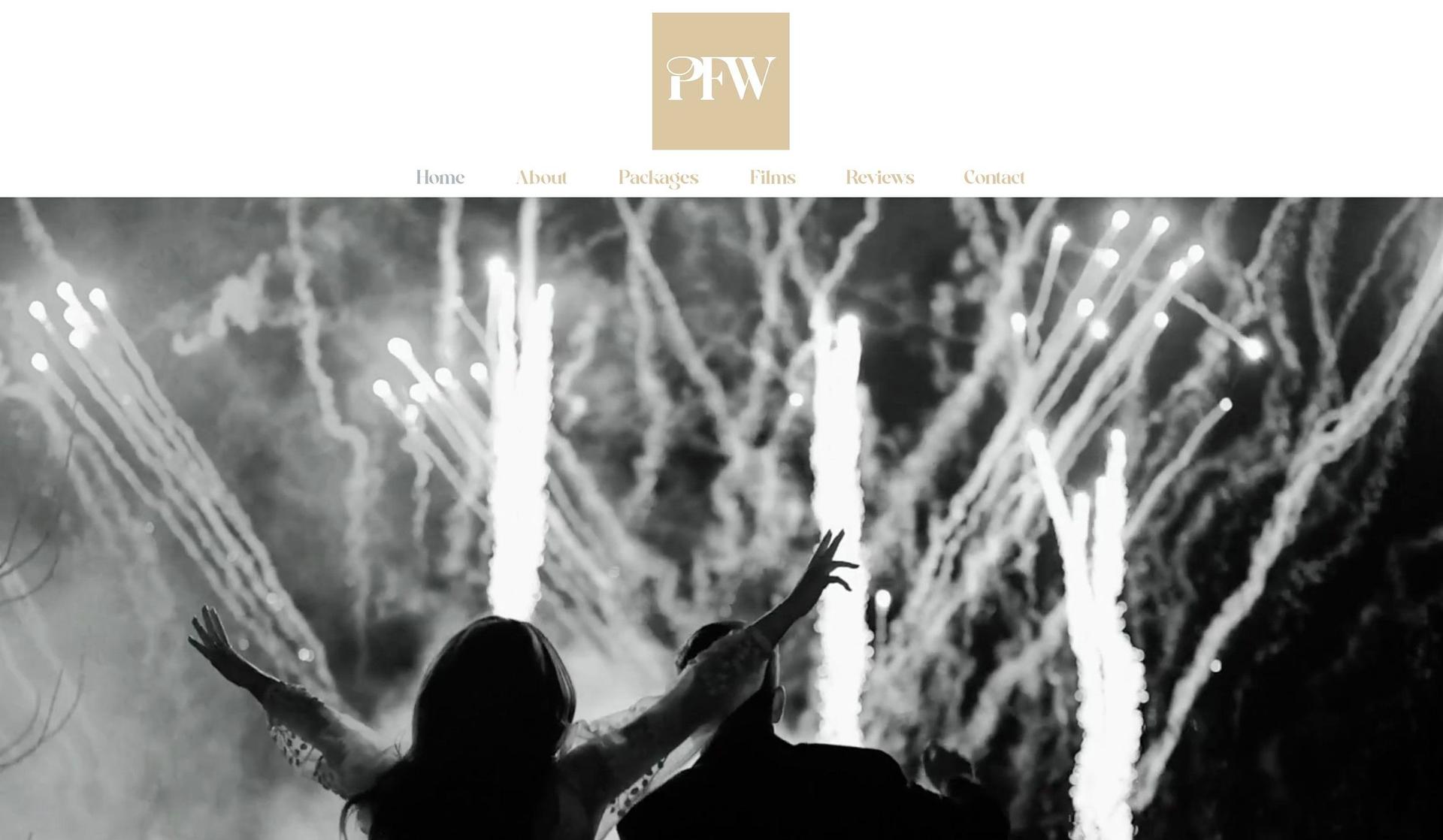 Pittstop Films Weddings-filmmaker website examples