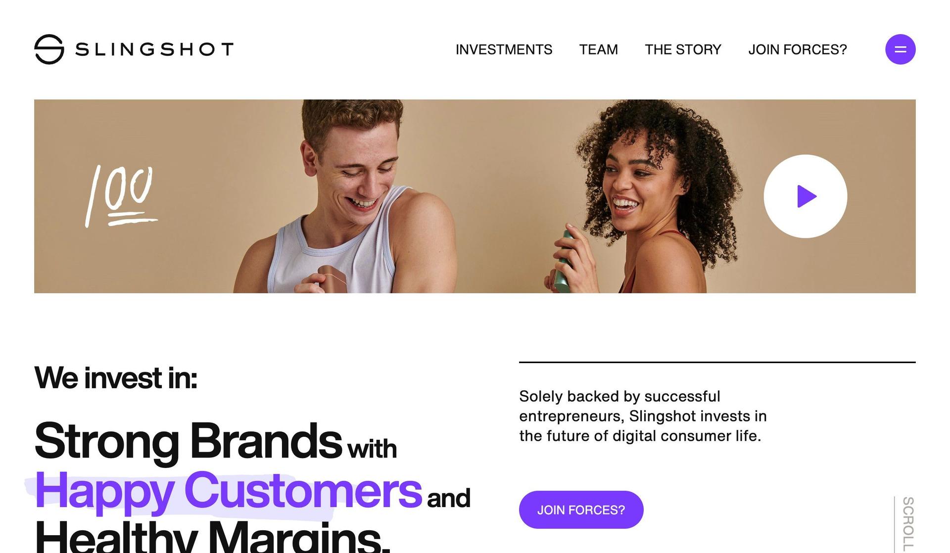 Slingshot Ventures-webflow website examples