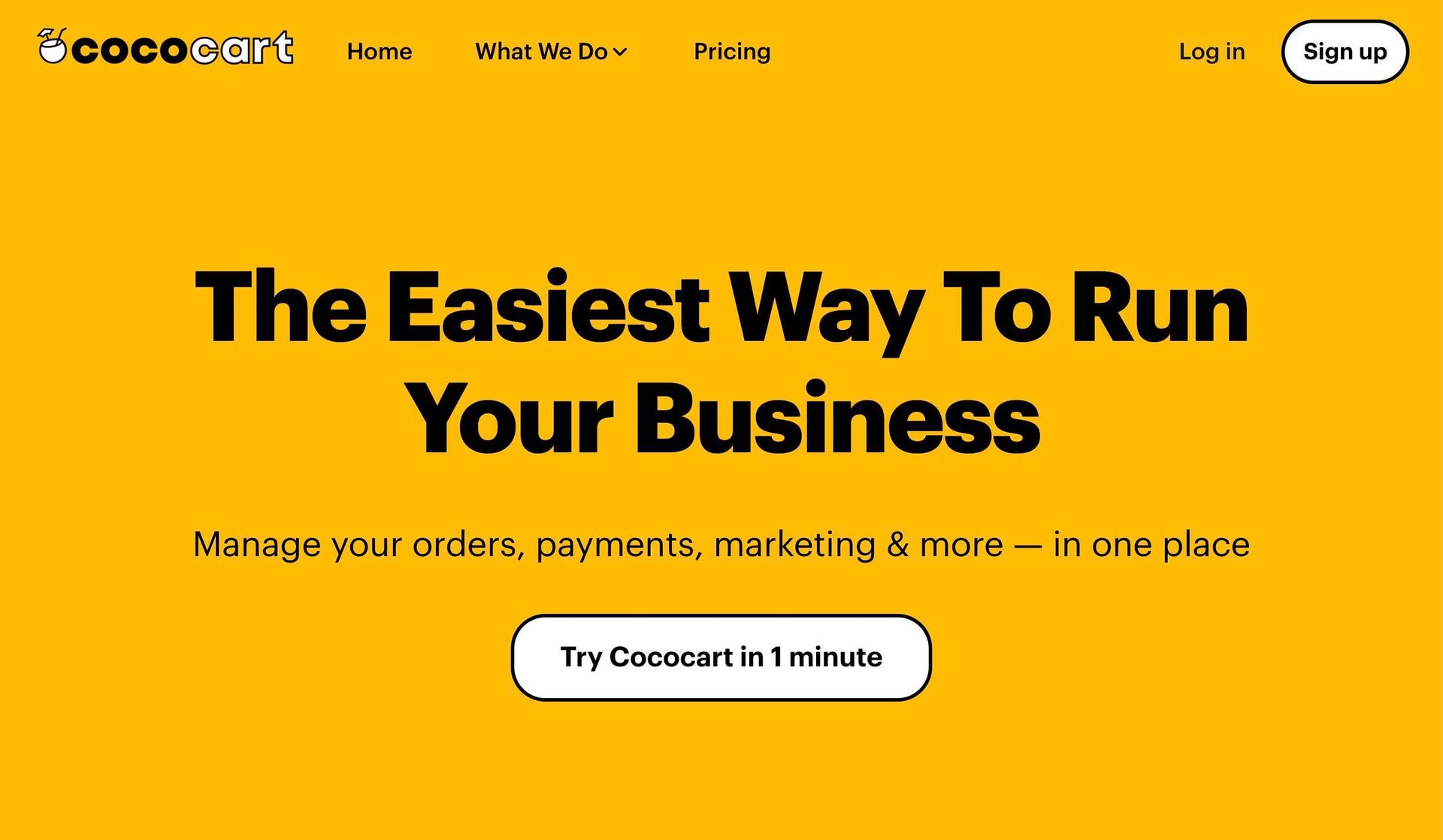 Cococart-yellow websites