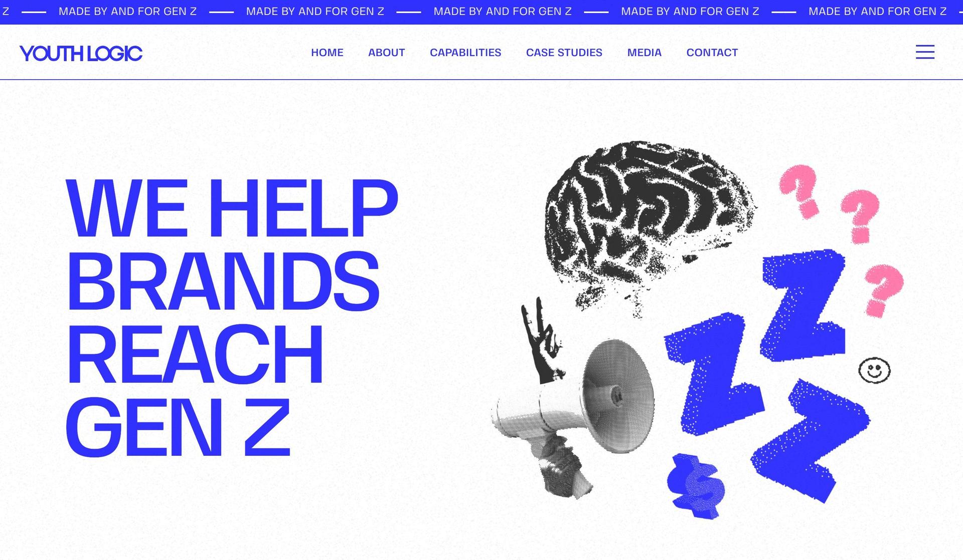Youth Logic-webflow website examples