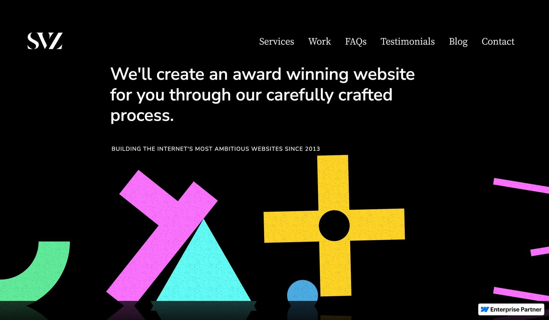 SVZ-webflow website examples