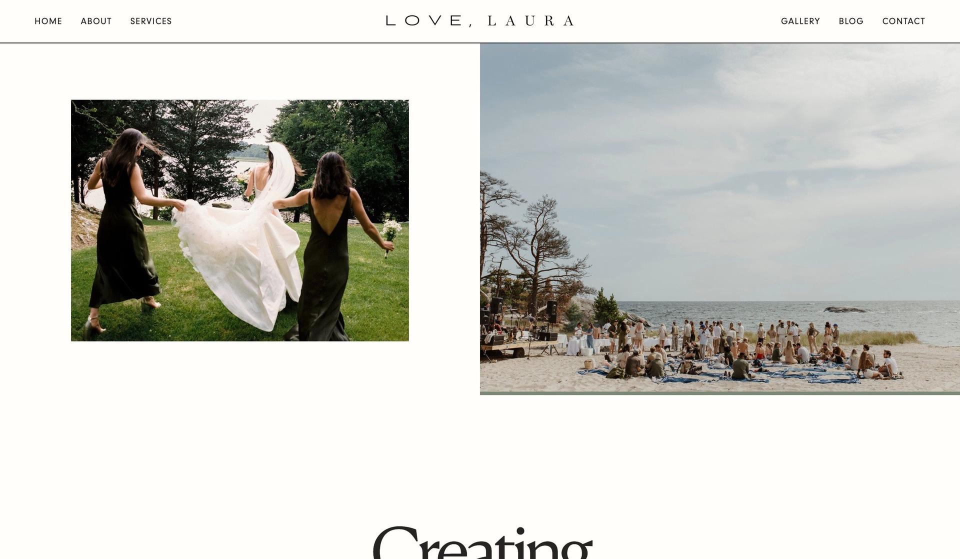 Love Laura-wedding planner websites