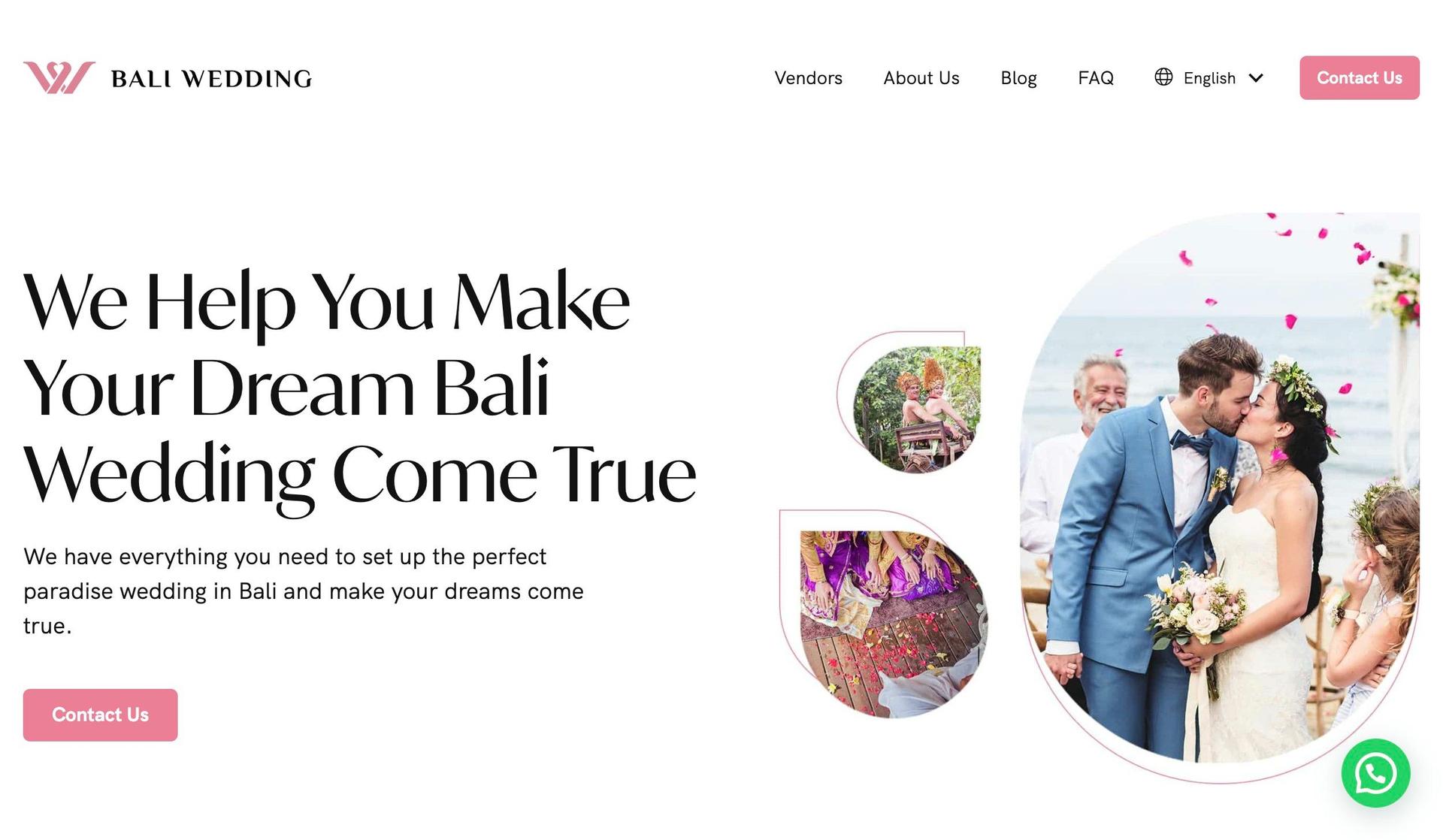 Bali Wedding Prices-wedding planner websites