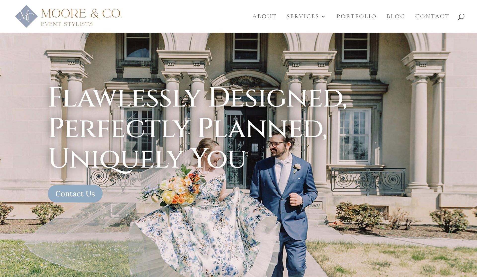 Moore and Co Events-wedding planner websites
