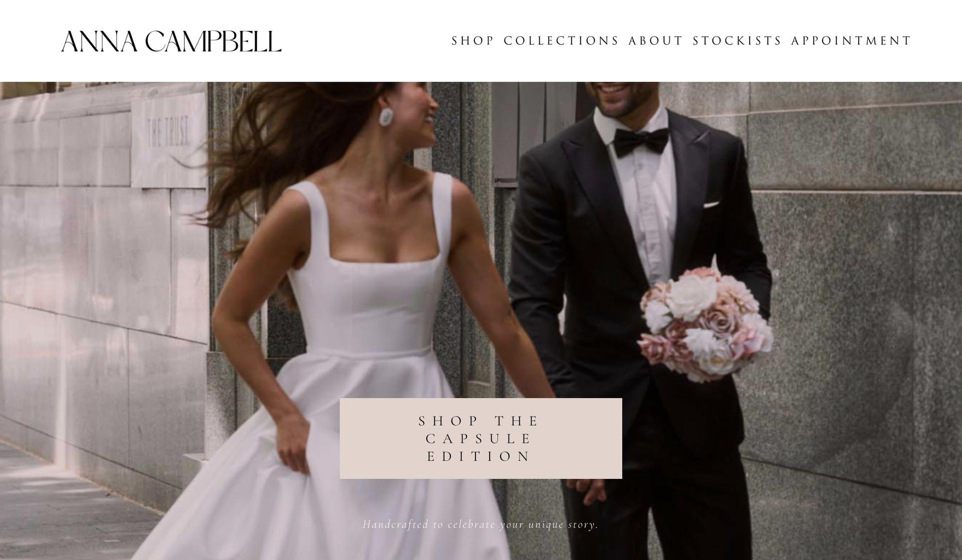 Anna Campbell-wedding website examples