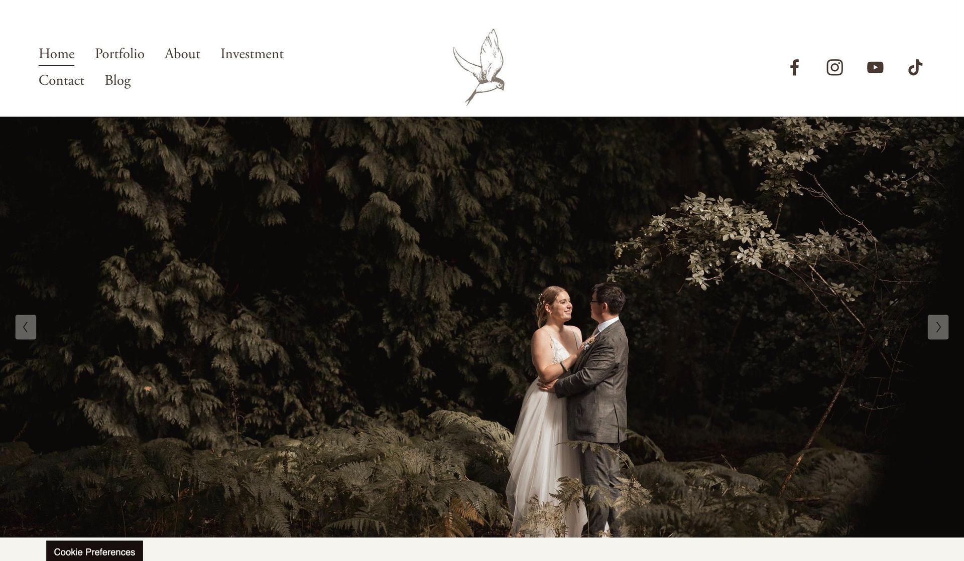 Aby Joanne Photography-wedding website examples