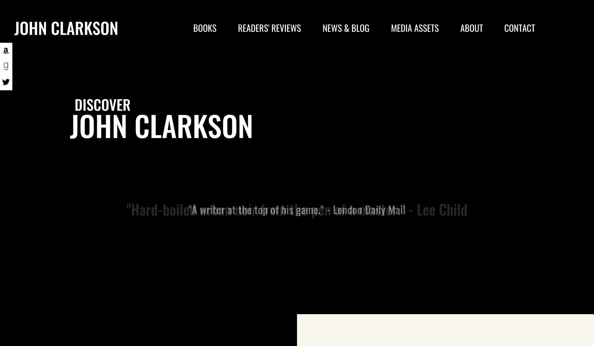 John Clarkson-book website examples