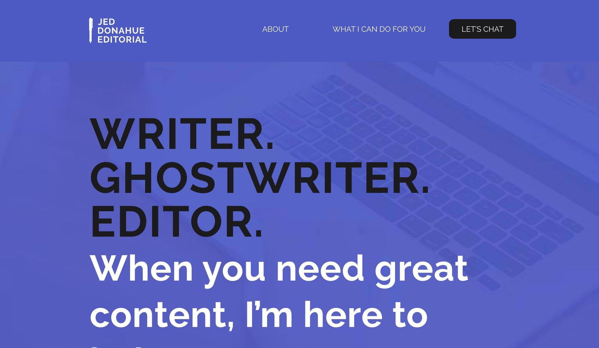 Donahue Editorial-writing portfolio examples