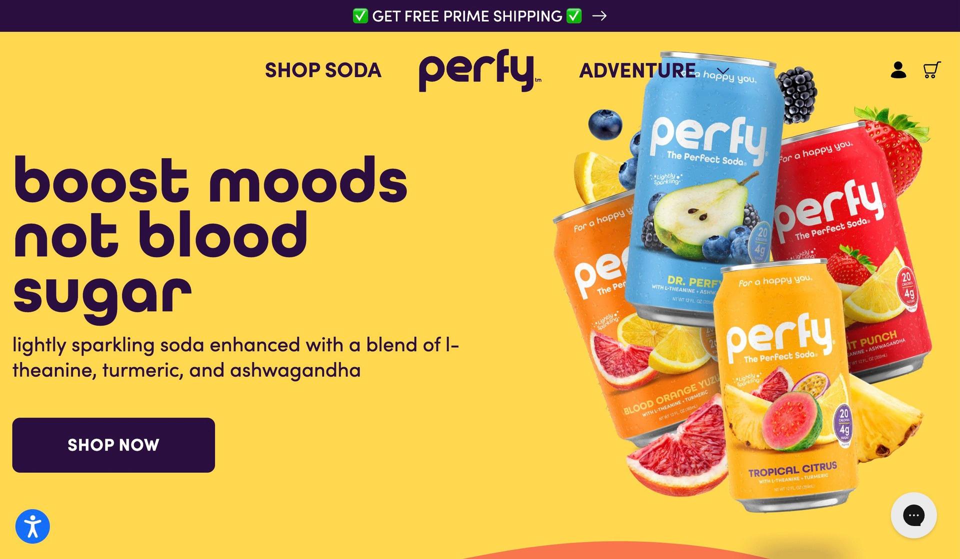 Drink Perfy-yellow websites
