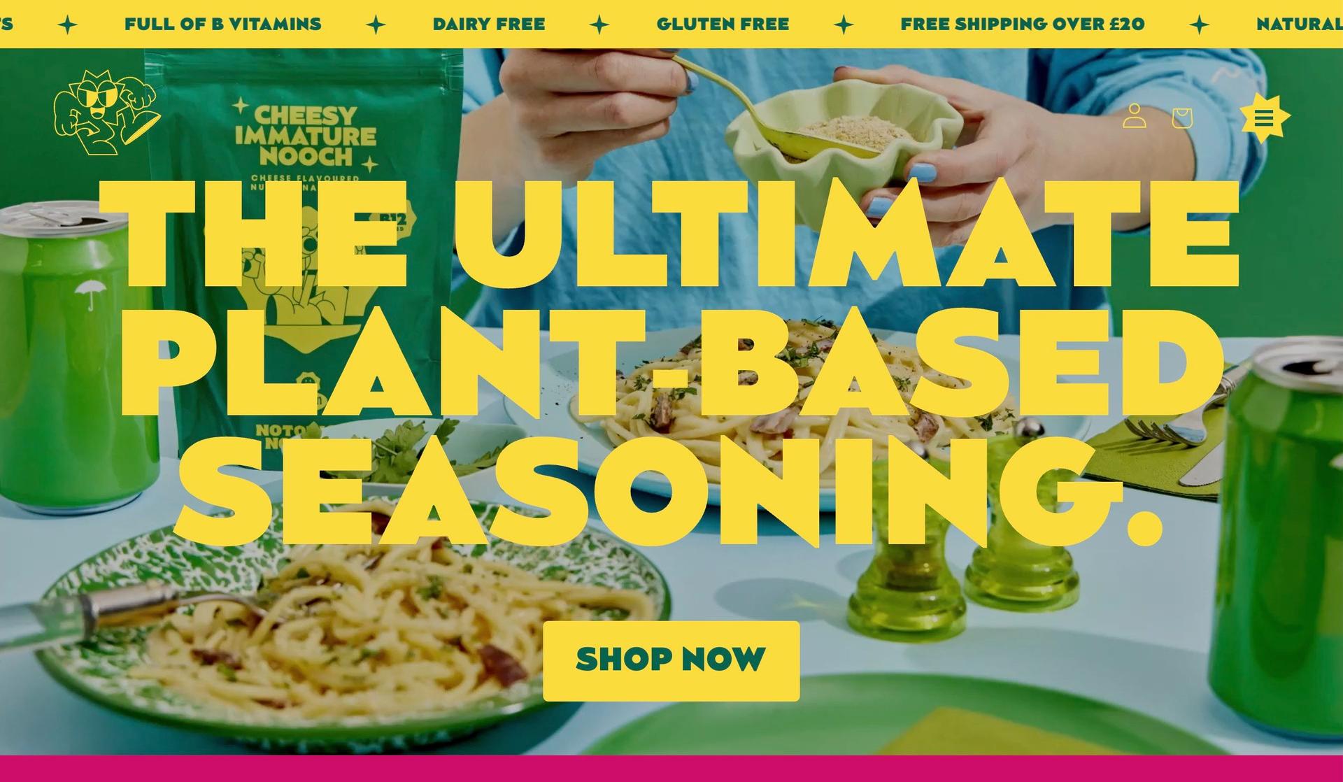 Notorious Nooch-yellow websites