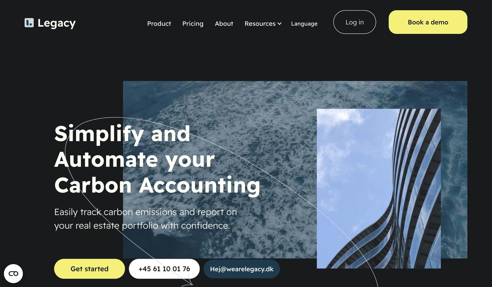 Legacy CO2-yellow websites