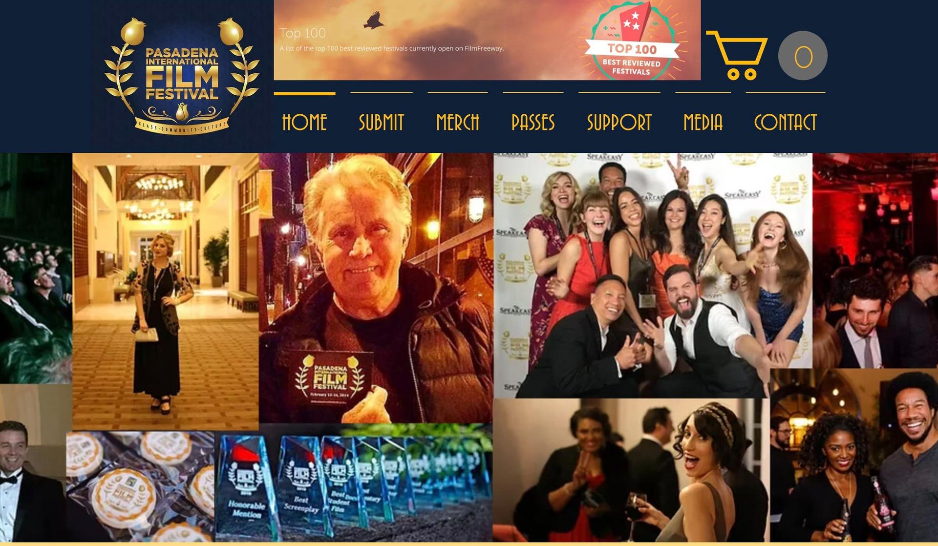 Pasadena Film Festival-yellow websites