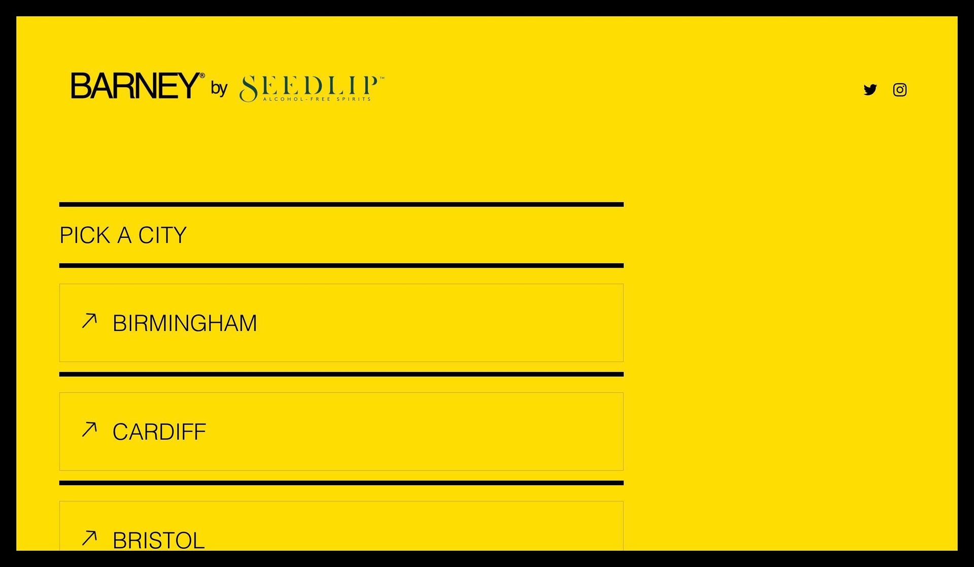 Ask Barney-yellow websites