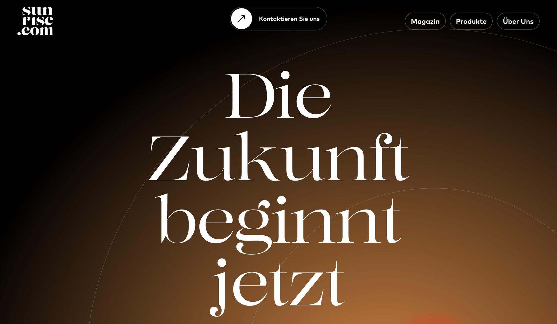 Sun Rise-dark websites
