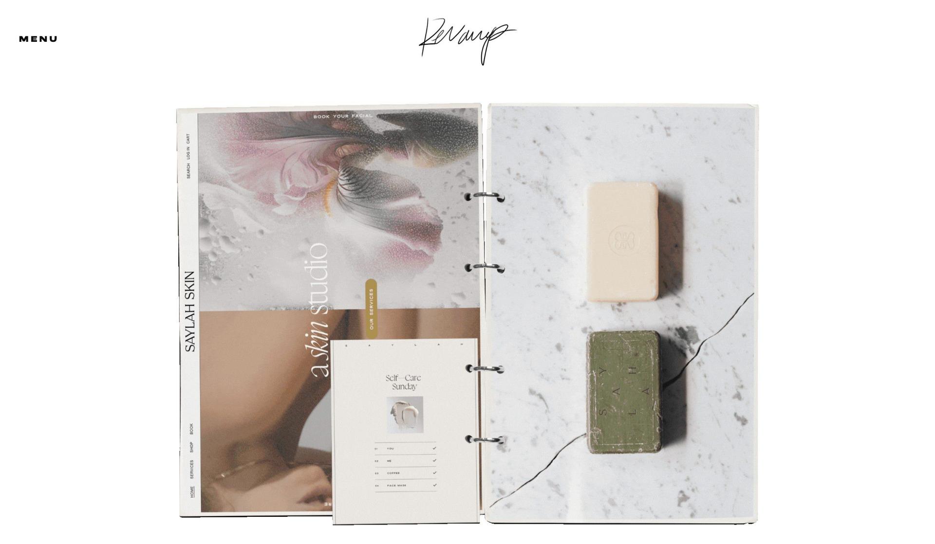 Revamp Design Studio-innovative website design examples
