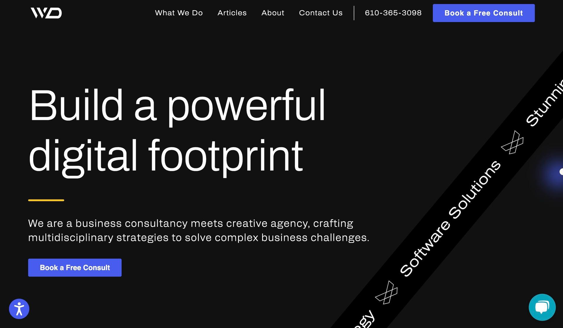 WD Strategies-+futuristic website design examples+