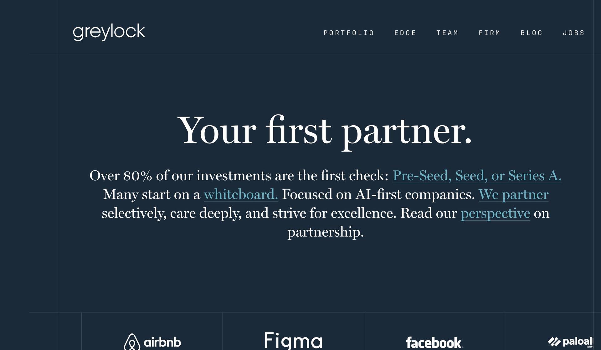 Greylock Partners-venture capital websites