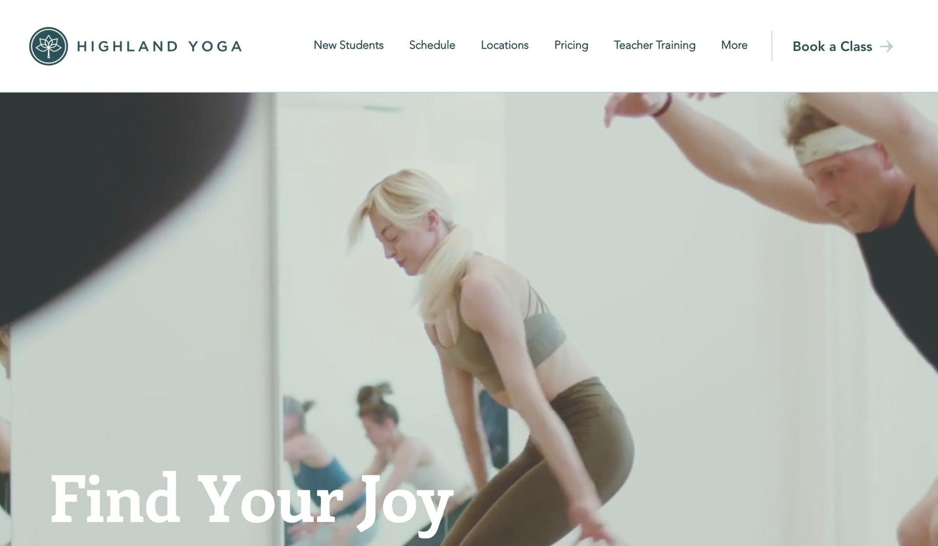 Highland Yoga-yoga websites