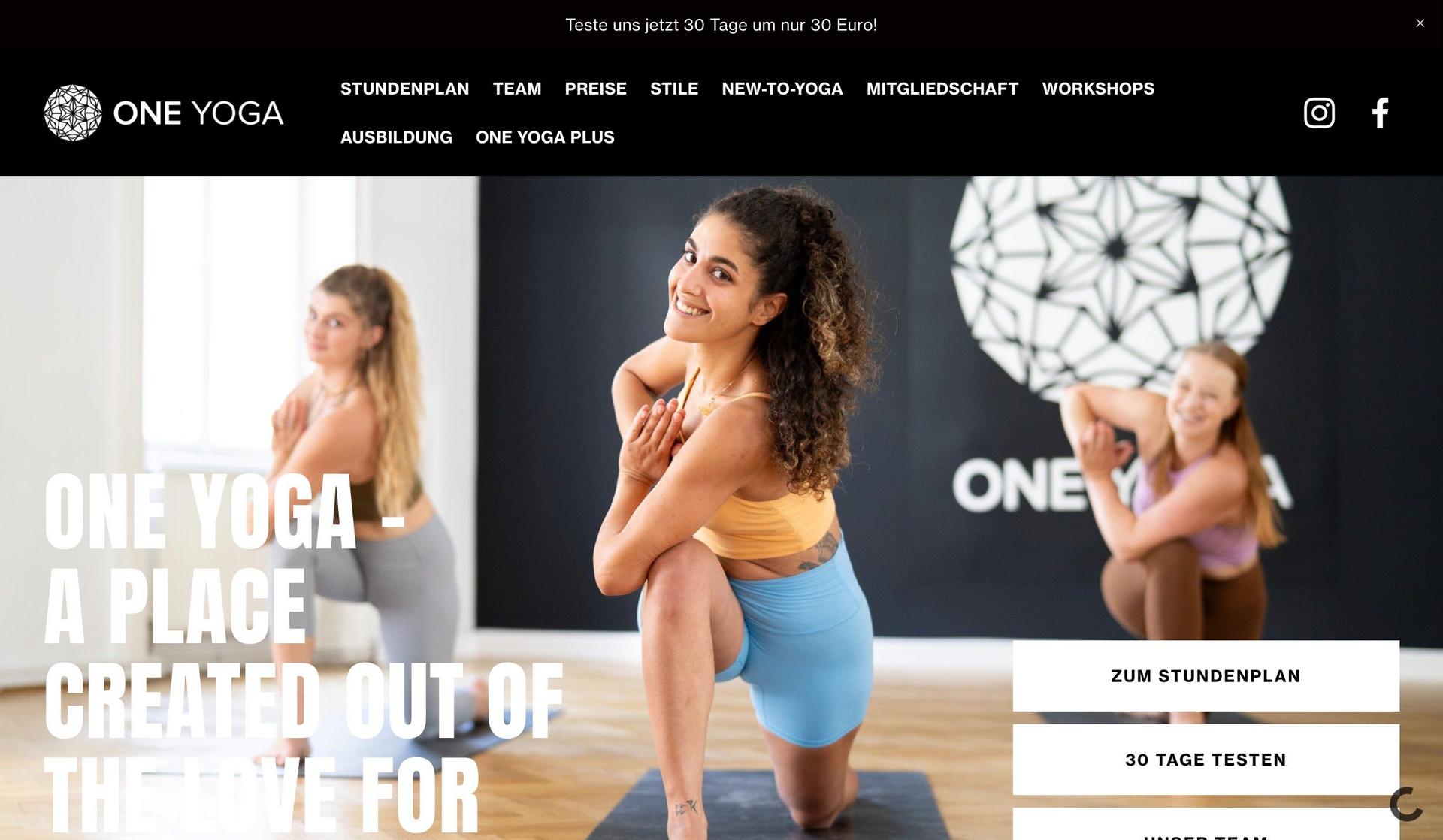 One Yoga-yoga websites