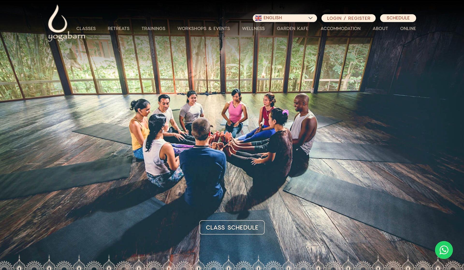 The Yoga Barn-yoga websites