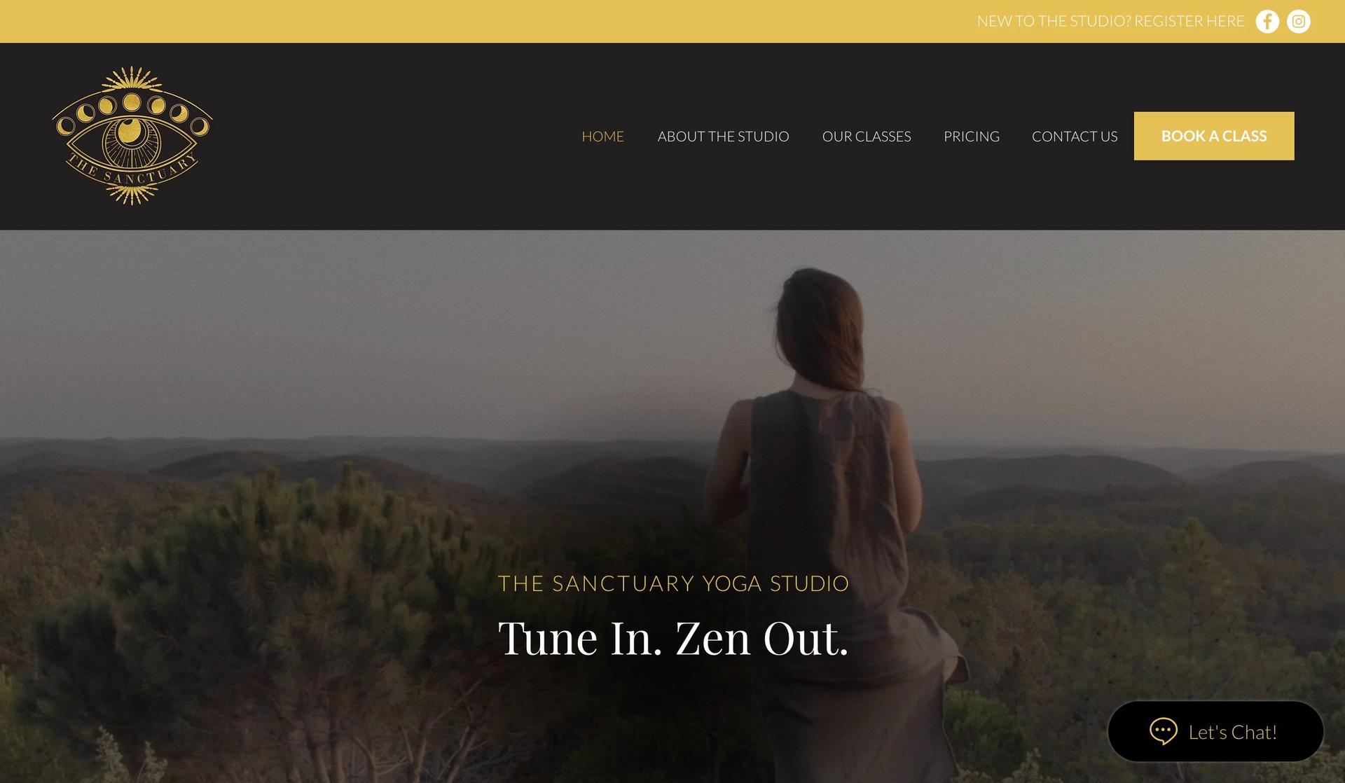 The Sanctuary Chi-yoga websites