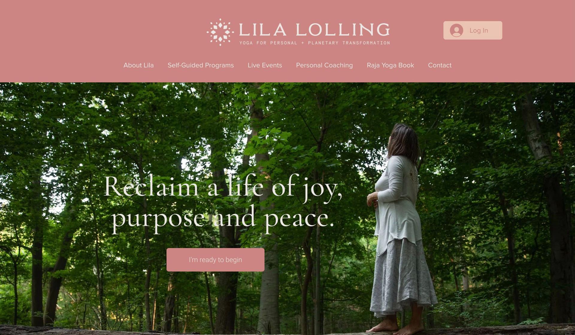 Lila Lolling-yoga websites