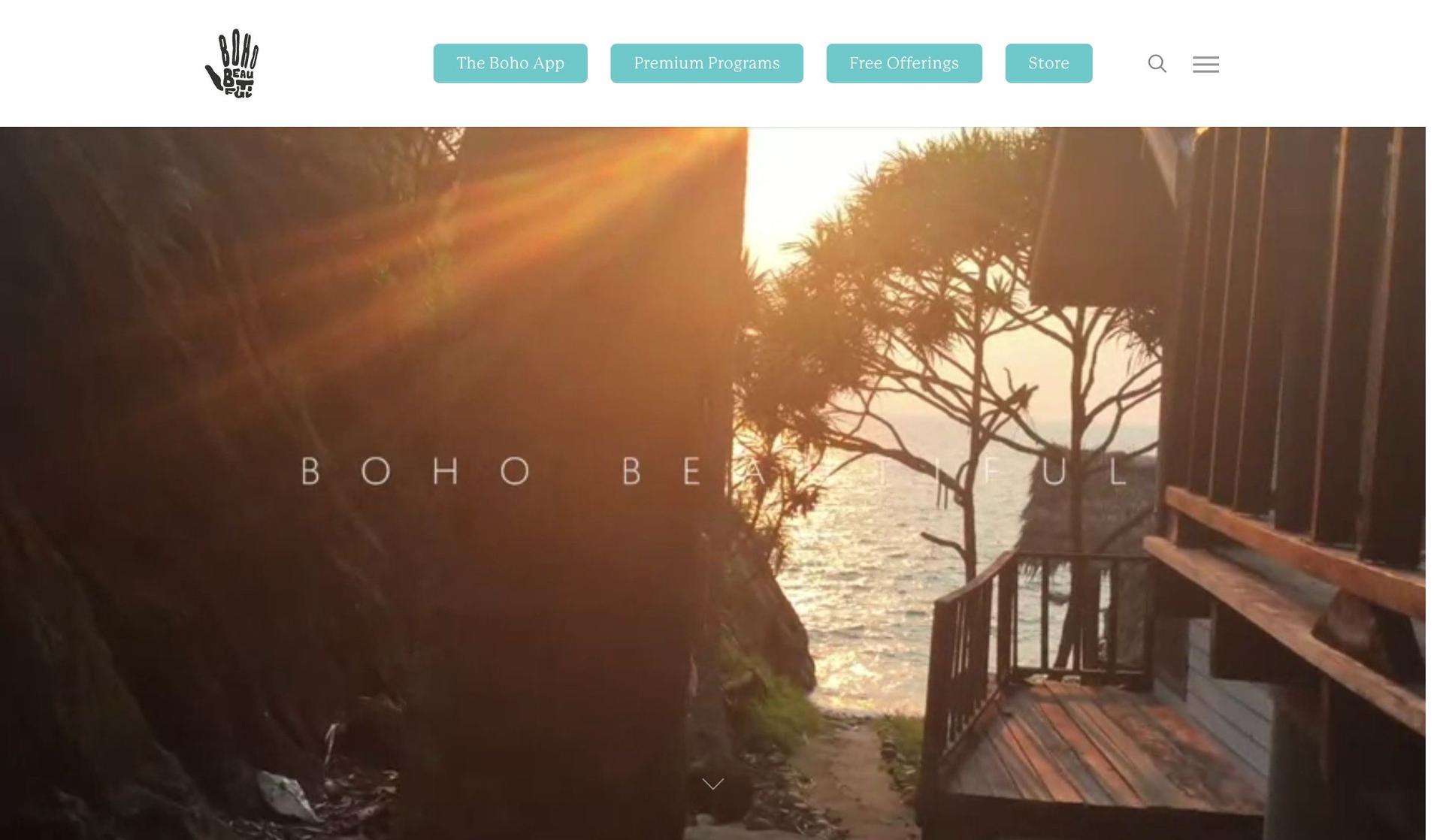 Boho Beautiful-yoga websites