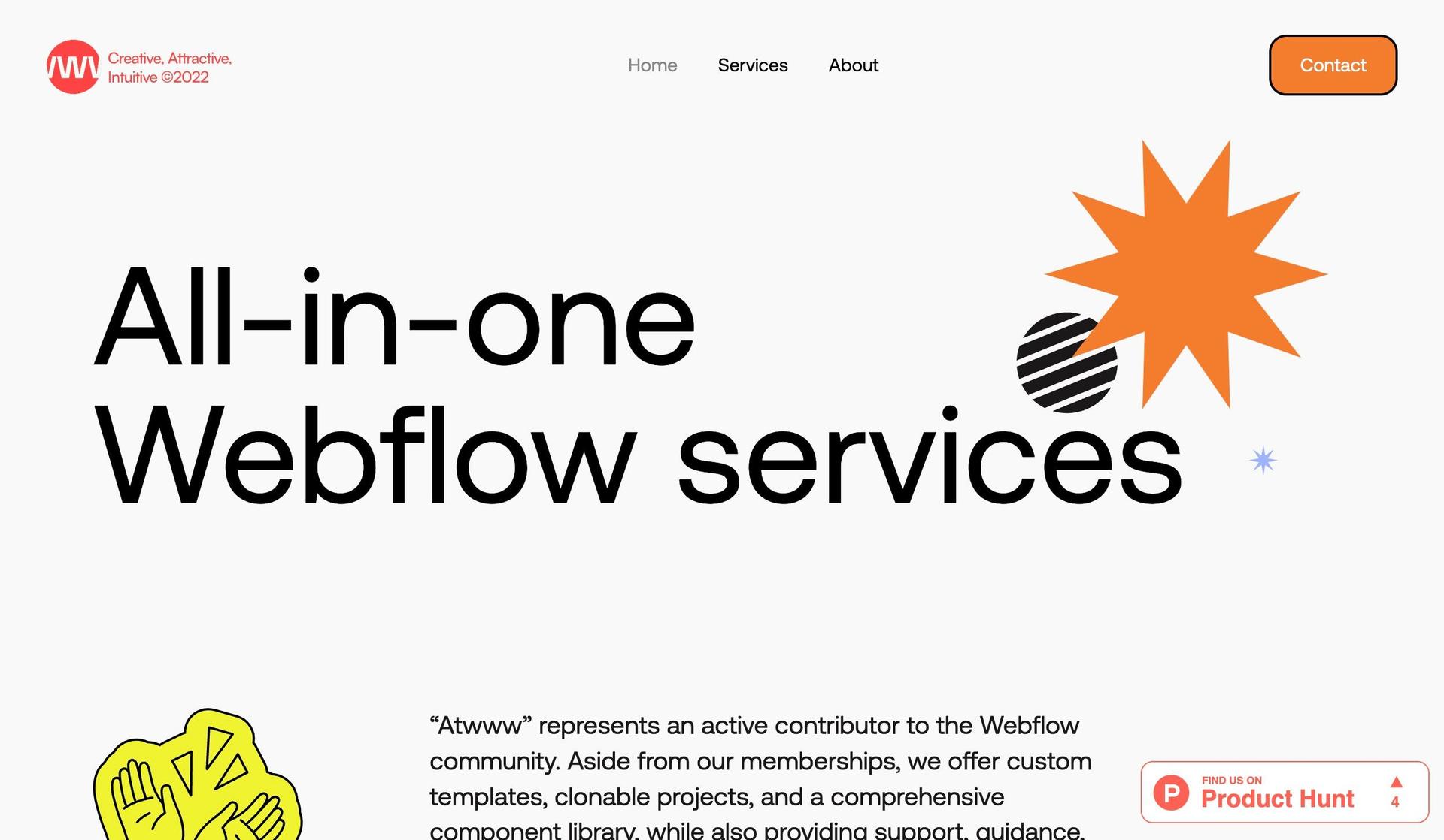 Atwww Studio-flat website designs
