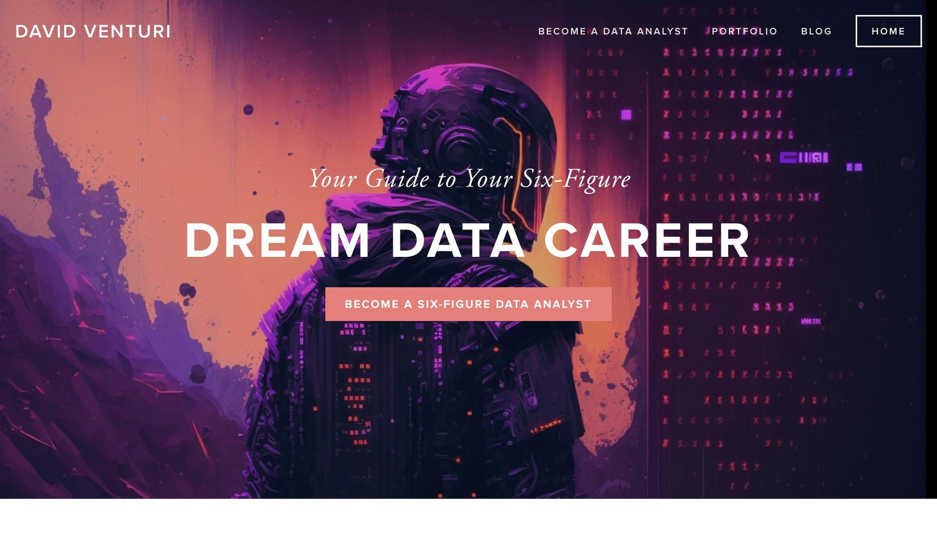 David Venturi-data analytics portfolio examples