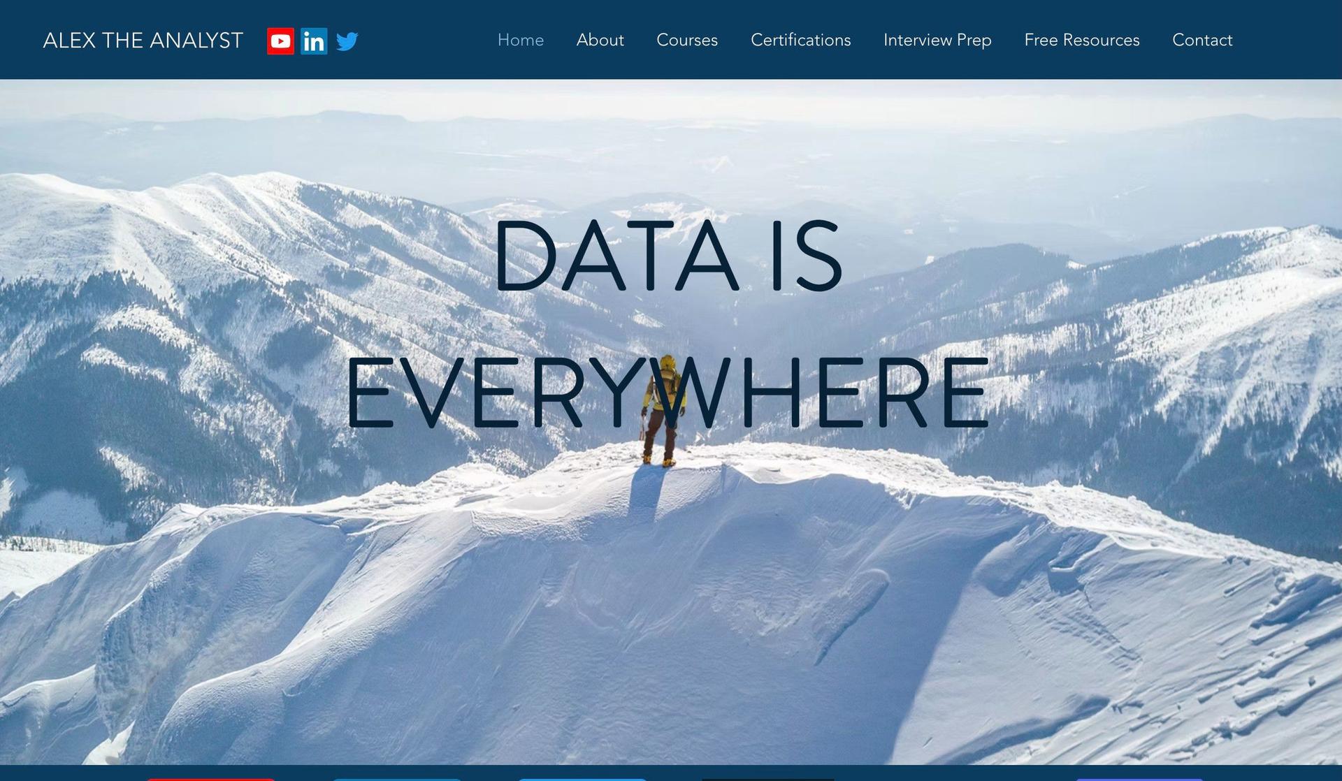 Alex The Analyst-data analytics portfolio examples