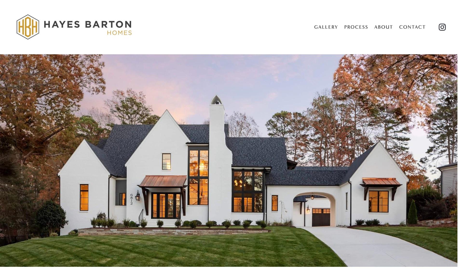 Hayes Barton Inc-home builders websites