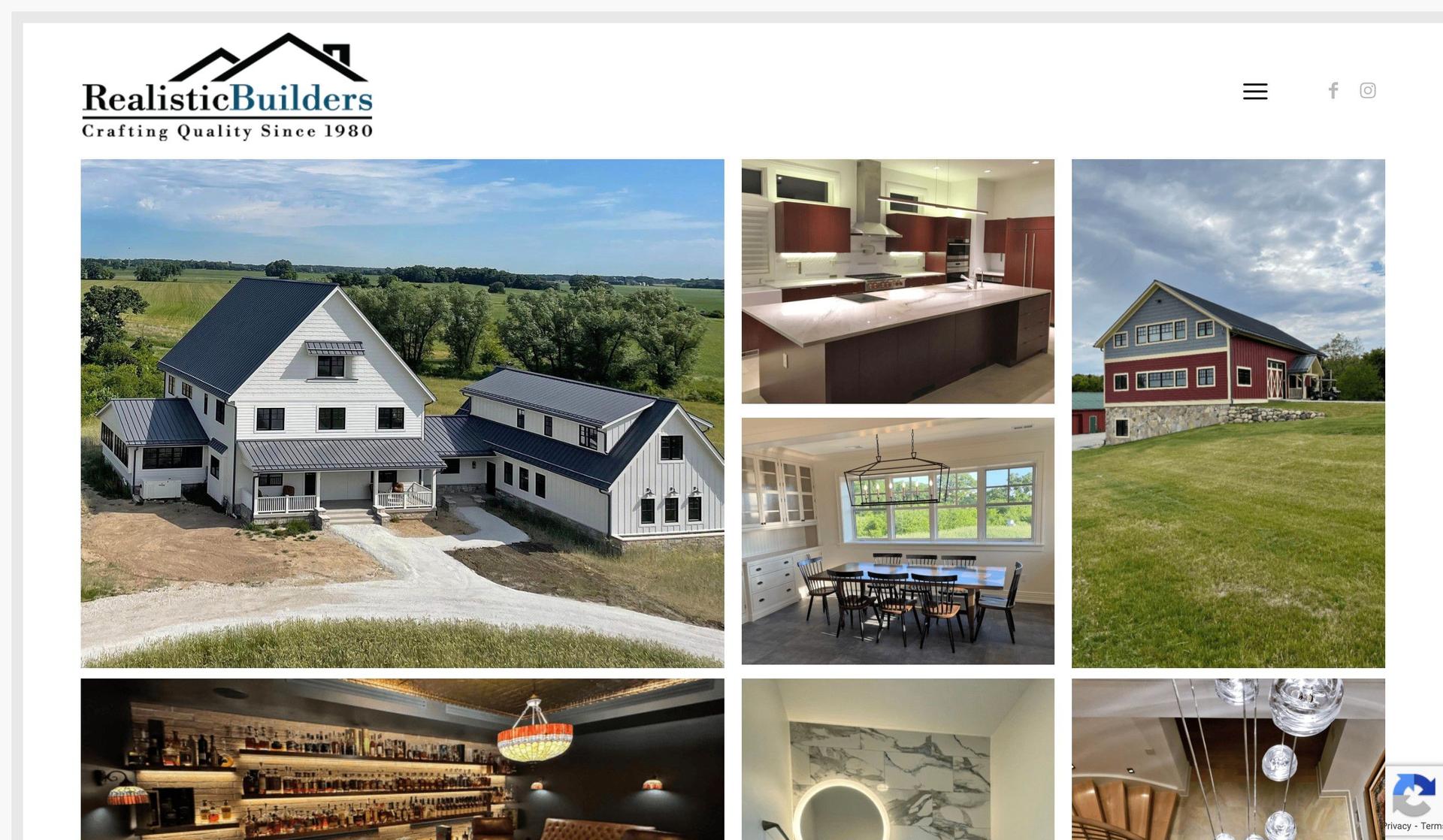 Realistic Builders-home builders websites