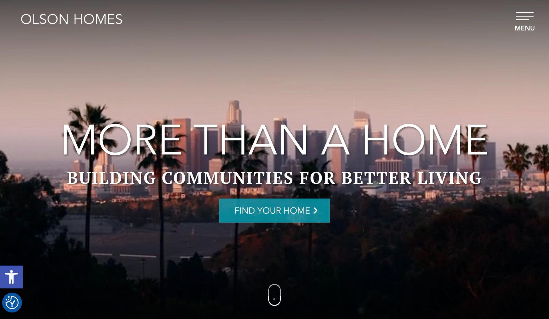 Olson Homes-home builders websites