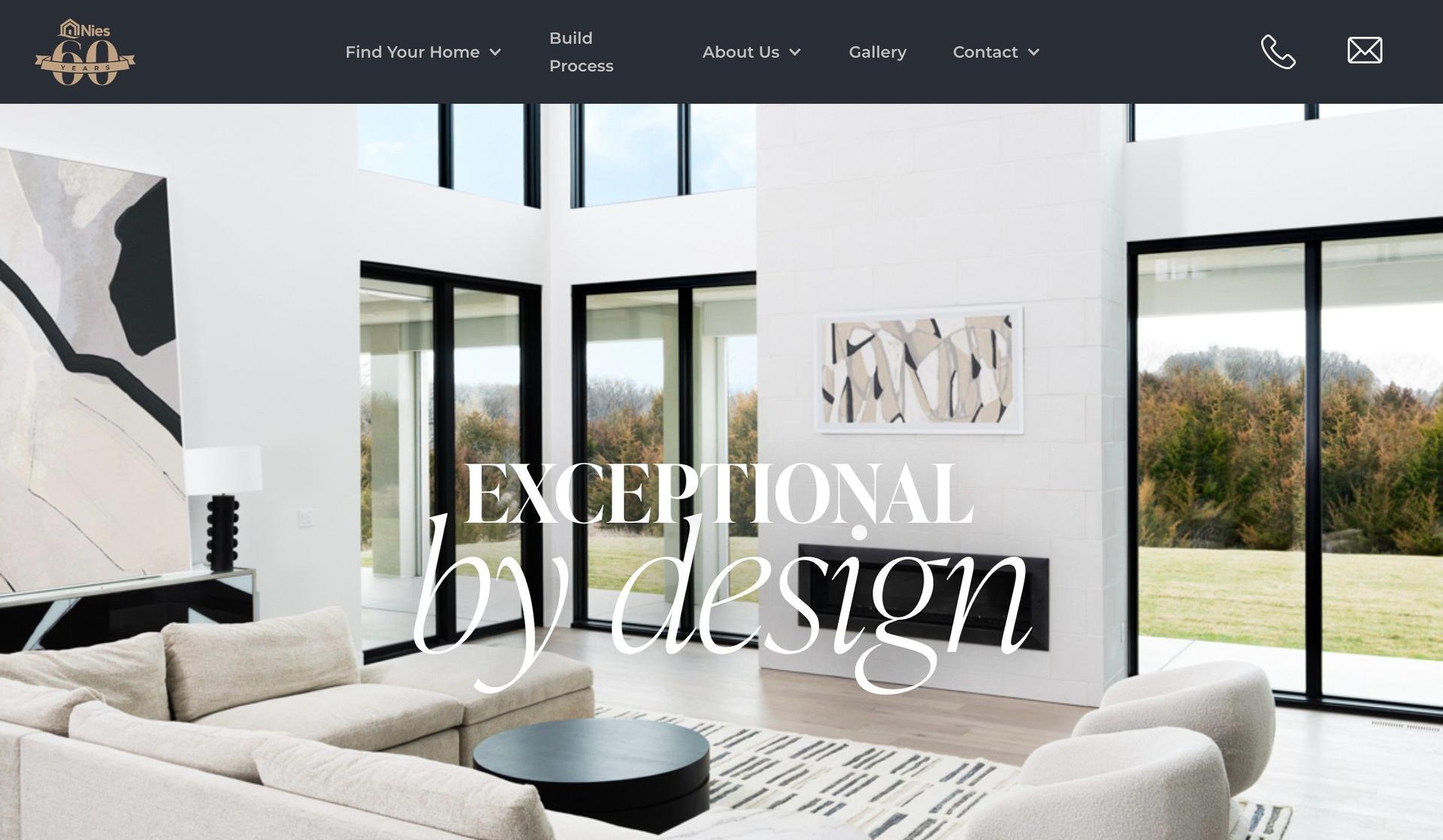 Nies Homes-home builders websites
