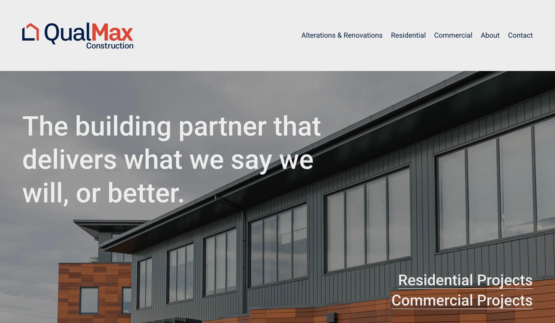 Qualmax-home builders websites